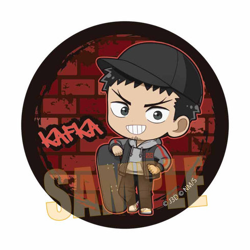 『怪獣8号』缶バッジ /日比野 カフカ スケーターver.